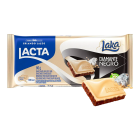 Lacta Diamante Negro Crunchy Milk Chocolate and White Chocolate 2.82 Oz (80g)