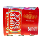 Super Bock Beer 6 Cans 16.90 Floz 500ml